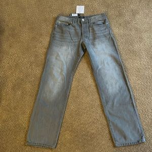 Grey loose fit boohoo man jeans